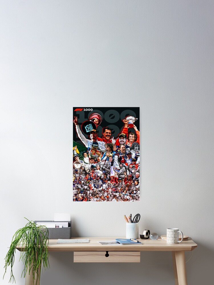 F1 S 1000 Jeder Grand Prix Gewinner Poster Von Thezestyoranges Redbubble