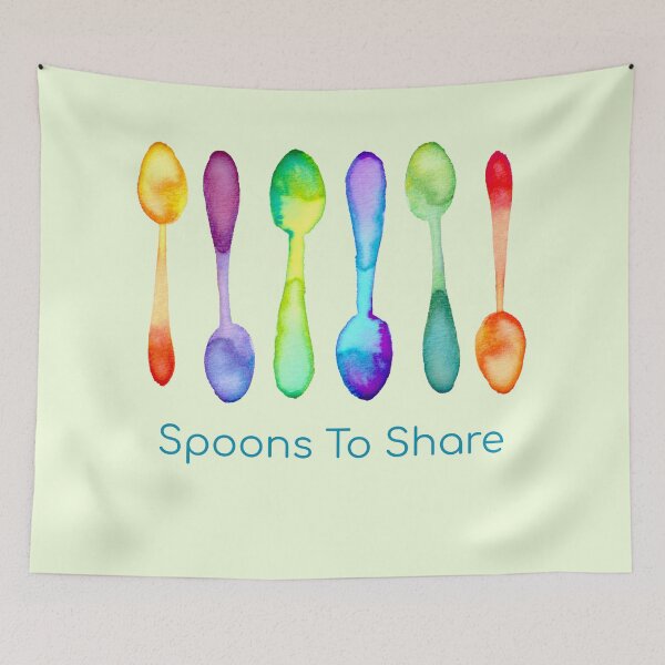 Item preview, Spoons To Share designed and sold by KelseyLovelle.