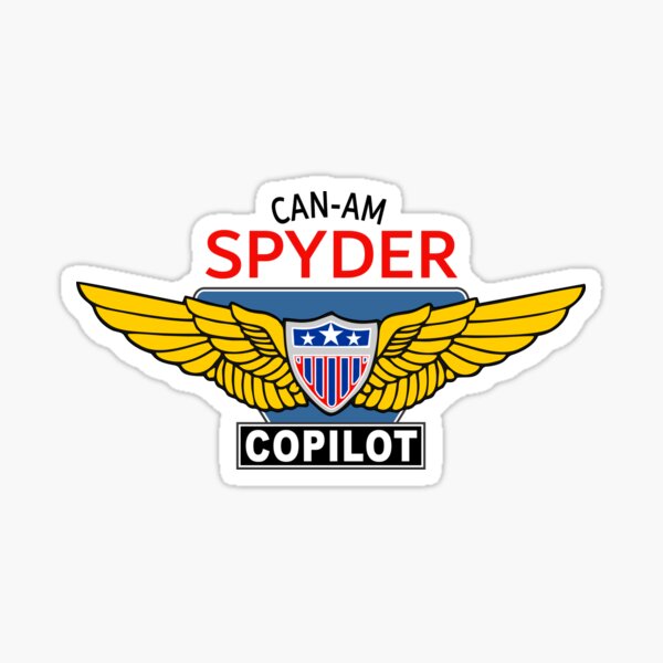 Ailes de copilote Can-Am Spyder Sticker