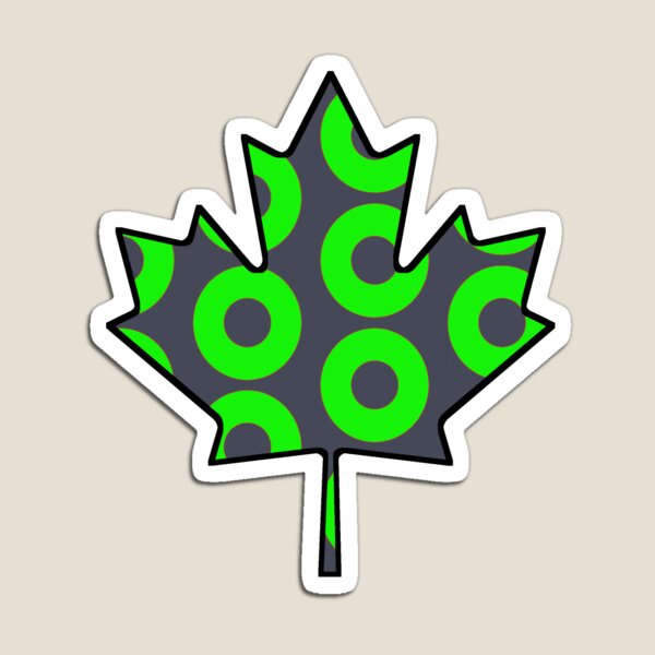 Maple Leaf Donut Mexico Magnet