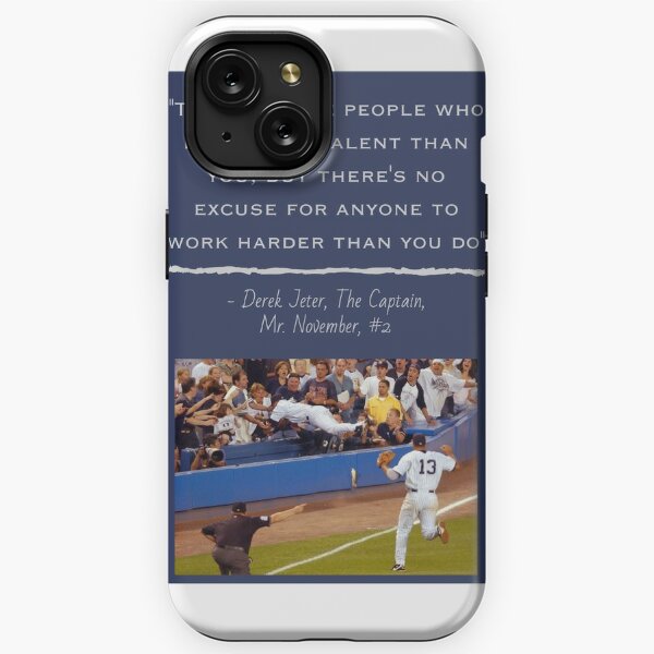  bfgffgs Crystal Clear Phone Cases Respect Derek Jeter