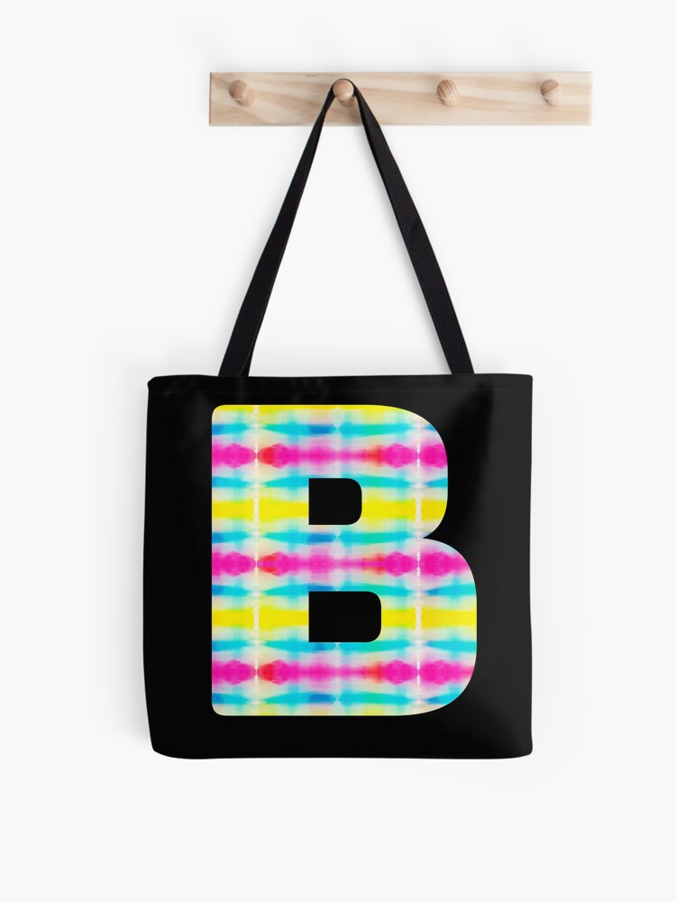 Tie Dye Alphabet B (Uppercase letter b), Letter B