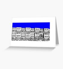 Ashfield Valley Flats, Rochdale Greeting Card