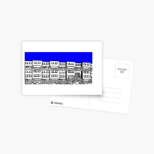 Ashfield Valley Flats, Rochdale Postcard