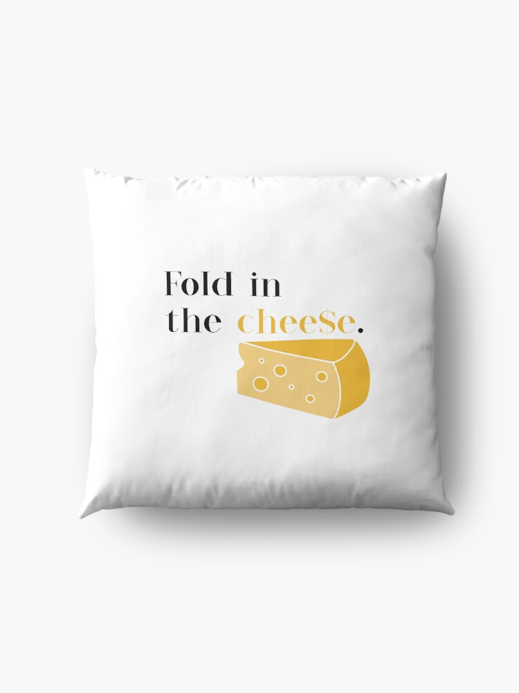 Alternate view of Schitt's Creek - Fold in the Cheese Floor Pillow