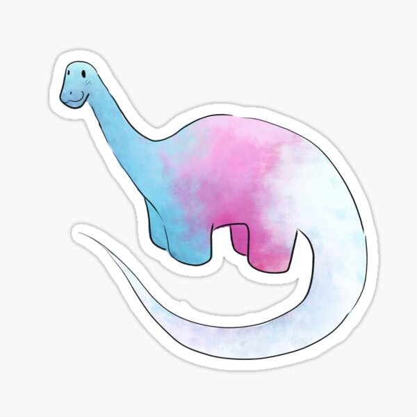 Item preview, Trans Pride Dinosaur Design designed and sold by TimothyLBlanken.