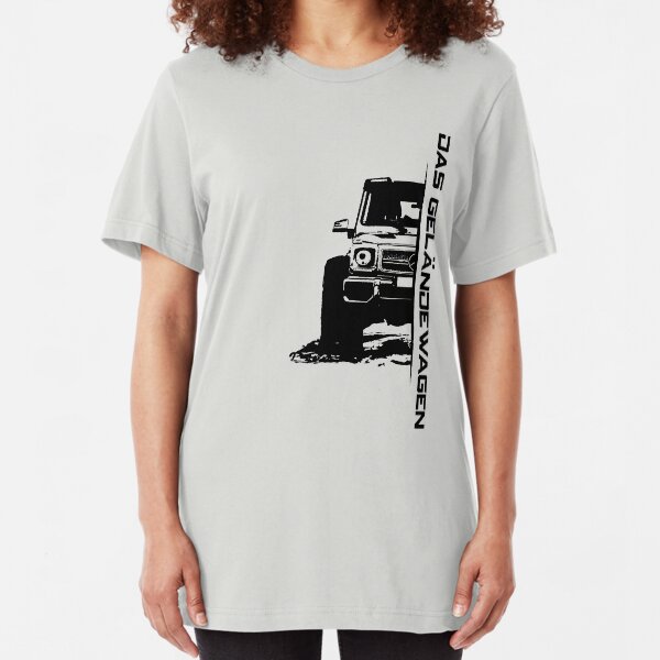 Das Geländewagen (6x6) Slim Fit T-Shirt