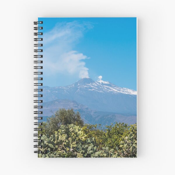 Item preview, Mt. Etna in Sicily with Steam and Snow on a Sunny Day designed and sold by Jon Shore.
