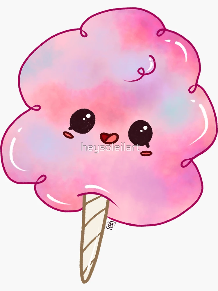 Cotton Candy Cat by windurr  Cute stickers, Cute kawaii drawings, Kawaii  drawings