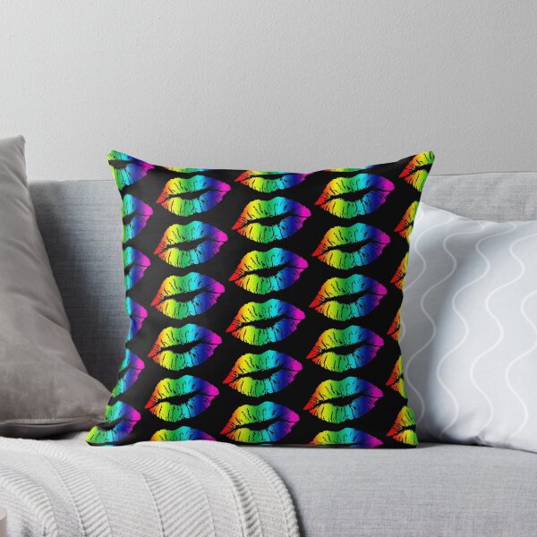 Item preview, Colorful Kiss Rainbow Lips designed and sold by lamonarcallc.