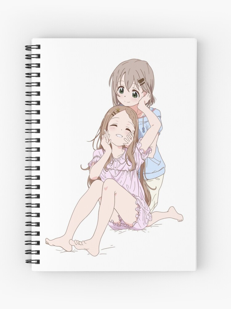 Yama no Susume - Aoi & Kokona Spiral Notebook for Sale by itsmedio