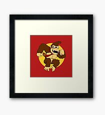 Attack of the Kong Framed Print