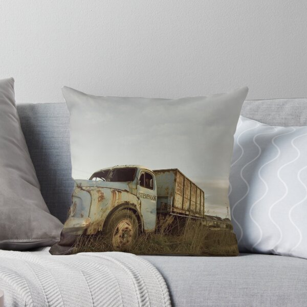 Oamaru rust Throw Pillow