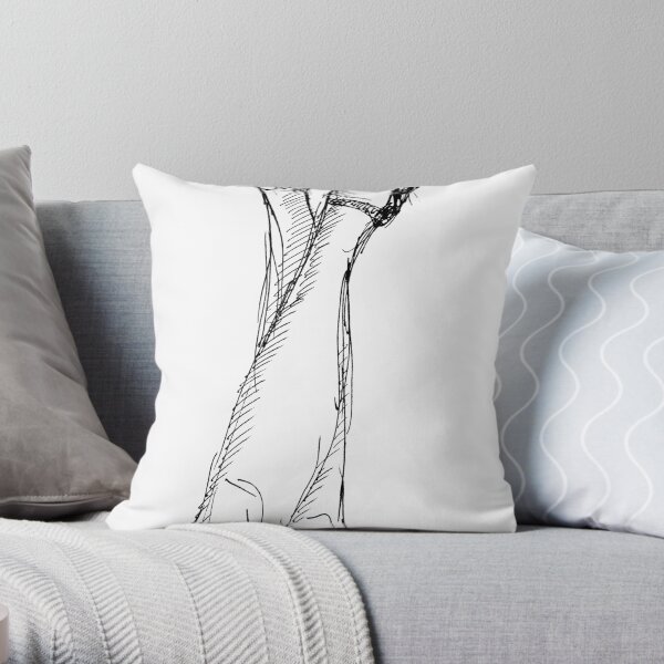 Legs Throw Pillow