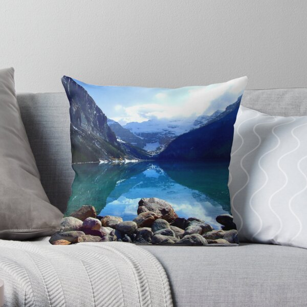 Lake Louise, Canada Throw Pillow