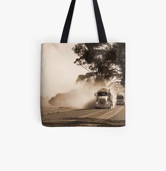 Bulldust Drive All Over Print Tote Bag