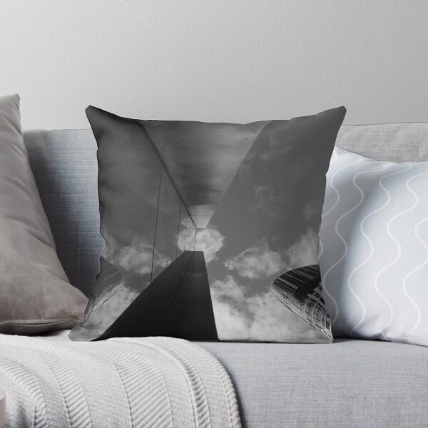 Sky City Throw Pillow