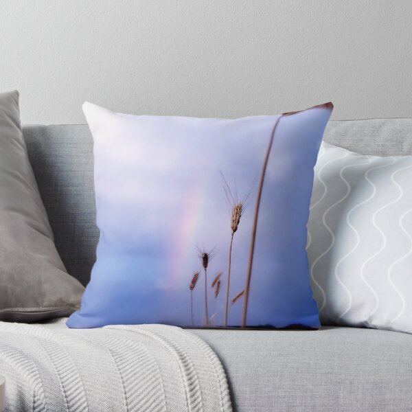 Prayers For Rain Throw Pillow