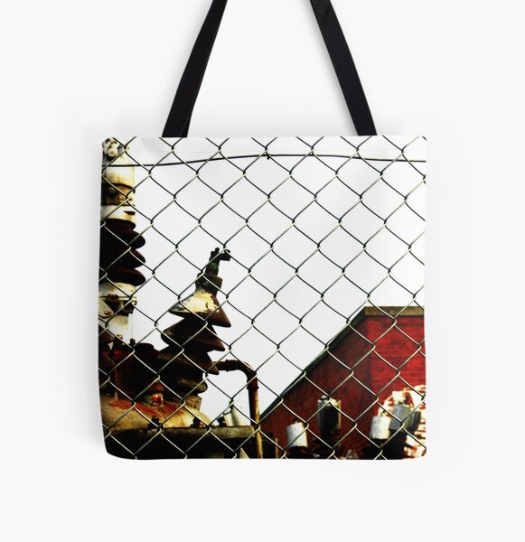 Fence All Over Print Tote Bag