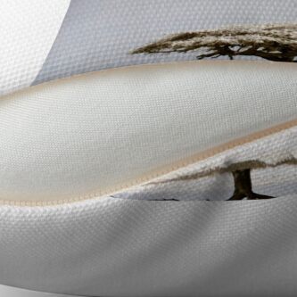 Alternate view of Serengeti dreaming Throw Pillow