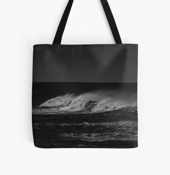 Storm in the Night All Over Print Tote Bag