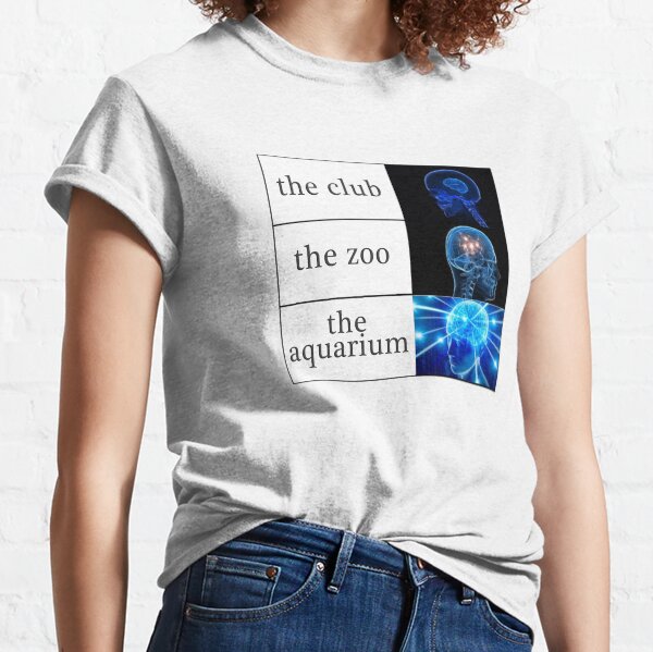 The Club vs The Zoo vs The Aquarium Classic T-Shirt