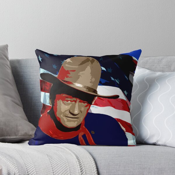 Item preview, John Red Blanco y azul Wayne designed and sold by Tracy Lee Mead.