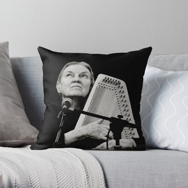 Singing for Inspiration Throw Pillow