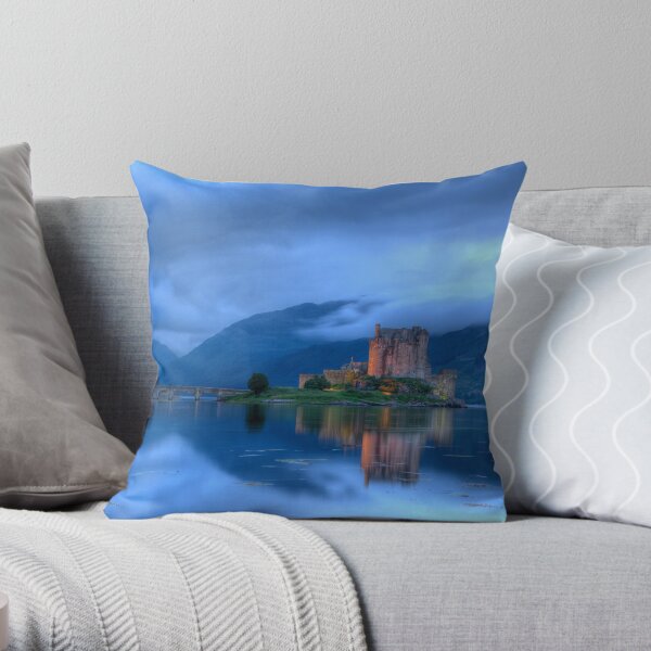 Eilean Donan Castle Throw Pillow