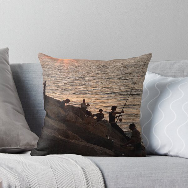 Item preview, Fishing At Sunset designed and sold by EOS20.