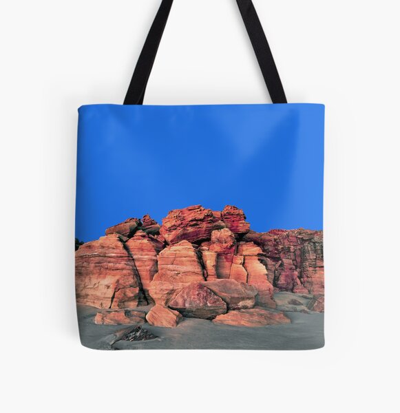 Red Cliffs Evening, Cape Leveque All Over Print Tote Bag