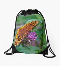 Lepidoptera Drawstring Bag