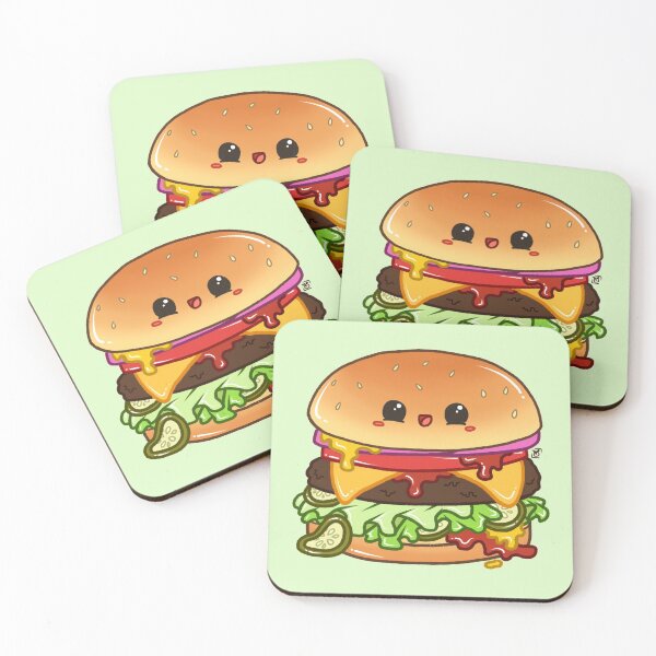 Item preview, Kawaii Cheeseburger designed and sold by heysoleilart.