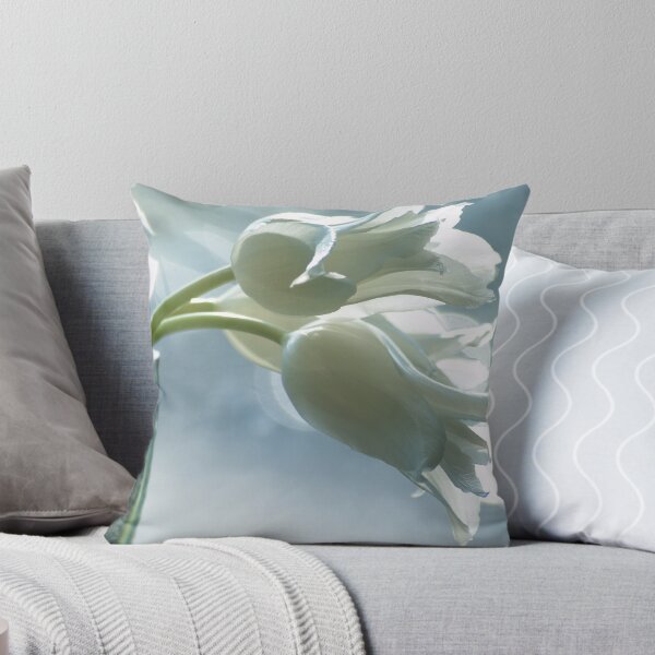 Item preview, White tulips designed and sold by narabia.