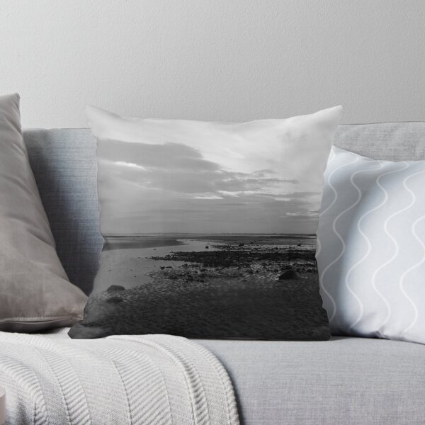 Uncovered Throw Pillow