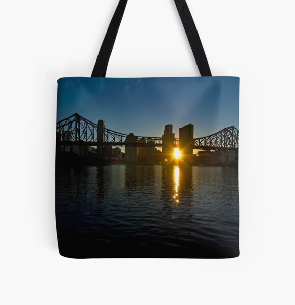 Storey Bridge Sunset All Over Print Tote Bag