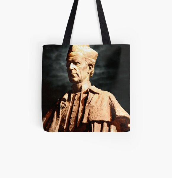 Archbishop Mannix - St Patrick's Cathedral Melbourne All Over Print Tote Bag