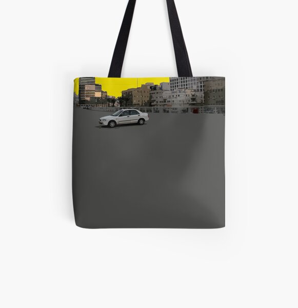 lonely car All Over Print Tote Bag