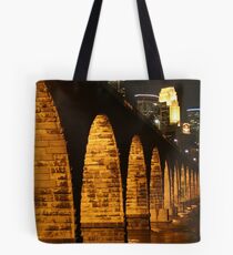 Minneapolis Stone Arch Bridge Tote Bag