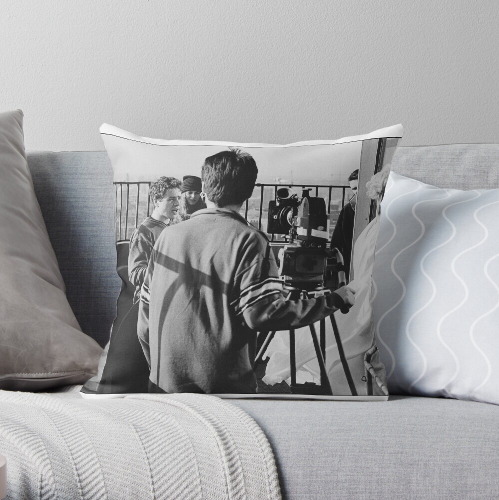 Marilyn in the movies Throw Pillow
