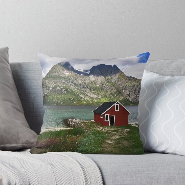 Item preview, Little red boathouse designed and sold by Per E. Gunnarsen.