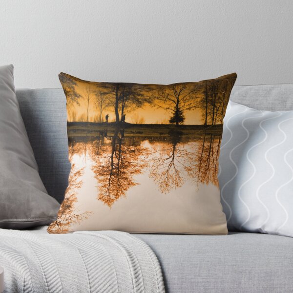 Dream of the trees Throw Pillow
