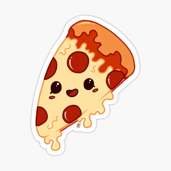 Pizza Stickers - Free food Stickers