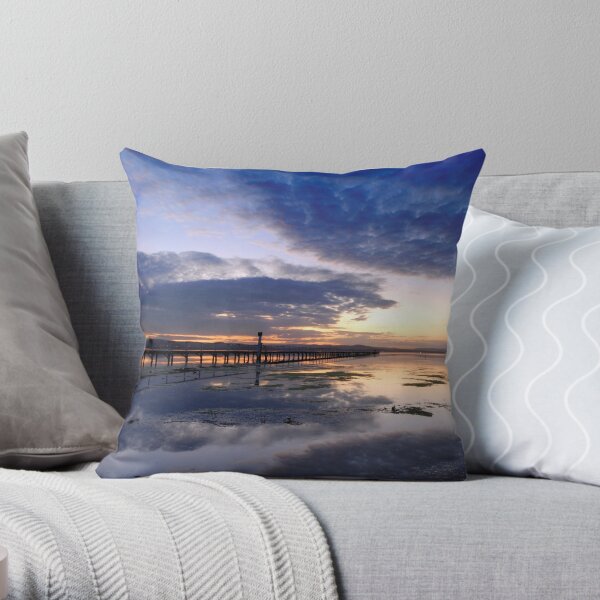 Long Jetty Throw Pillow