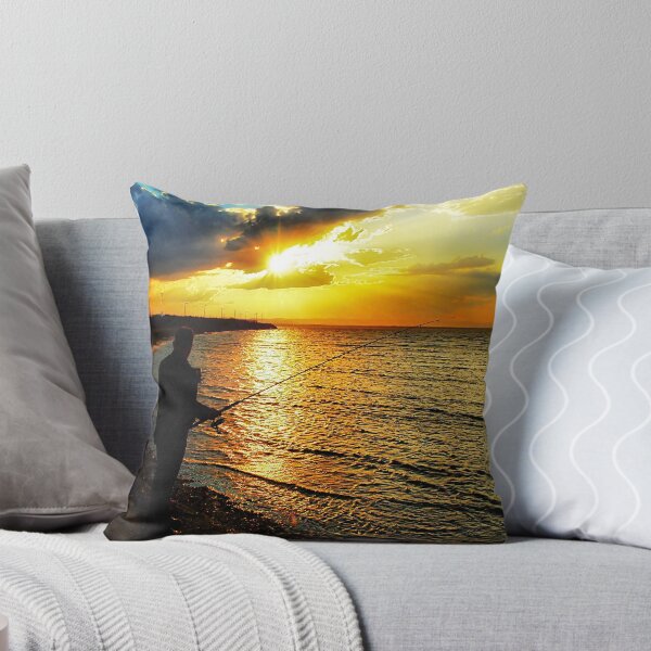 Item preview, Fishing at sunset... designed and sold by Nicole Goggins.