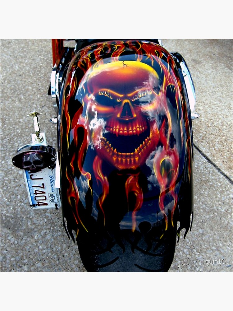 Harley Custom Paint Job Tote Bag for Sale by quin10