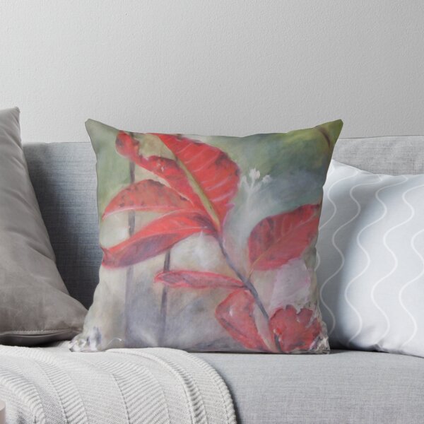 Item preview, Red Leaves in Morning Mist designed and sold by Michaela Akers.