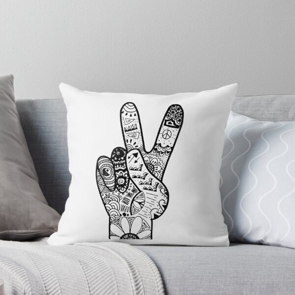 Item preview, Peace Sign Zentangle designed and sold by alexavec.