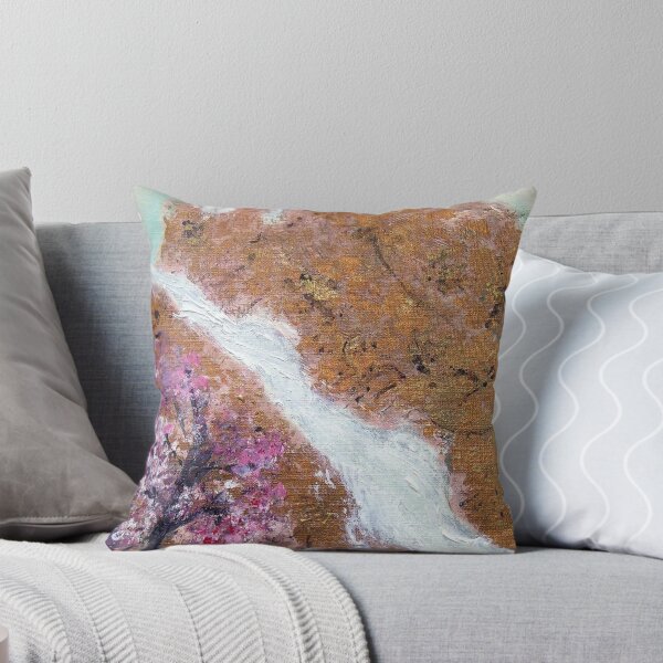 Item preview, Cherry Blossoms on Gold Mountain designed and sold by Michaela Akers.