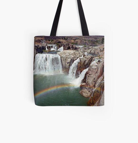 Shoshone Falls Idaho All Over Print Tote Bag